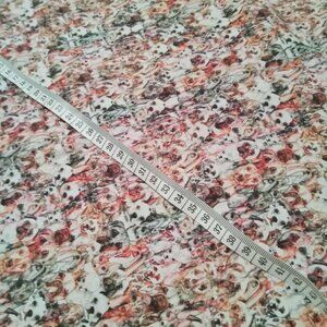 Fabrics with optical illusion pattern featuring dog heads